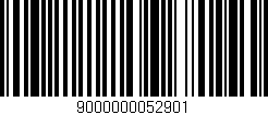 Código de barras (EAN, GTIN, SKU, ISBN): '9000000052901'
