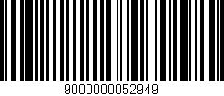 Código de barras (EAN, GTIN, SKU, ISBN): '9000000052949'