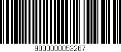 Código de barras (EAN, GTIN, SKU, ISBN): '9000000053267'