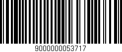 Código de barras (EAN, GTIN, SKU, ISBN): '9000000053717'