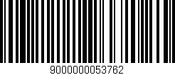 Código de barras (EAN, GTIN, SKU, ISBN): '9000000053762'