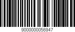 Código de barras (EAN, GTIN, SKU, ISBN): '9000000056947'