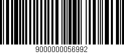 Código de barras (EAN, GTIN, SKU, ISBN): '9000000056992'