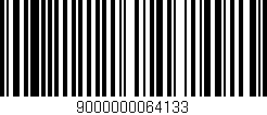 Código de barras (EAN, GTIN, SKU, ISBN): '9000000064133'