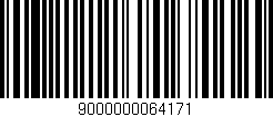 Código de barras (EAN, GTIN, SKU, ISBN): '9000000064171'