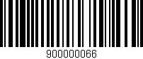Código de barras (EAN, GTIN, SKU, ISBN): '900000066'