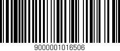 Código de barras (EAN, GTIN, SKU, ISBN): '9000001016506'