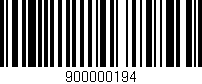 Código de barras (EAN, GTIN, SKU, ISBN): '900000194'