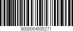 Código de barras (EAN, GTIN, SKU, ISBN): '9000004605271'