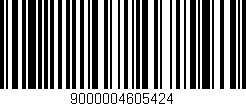 Código de barras (EAN, GTIN, SKU, ISBN): '9000004605424'