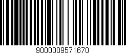 Código de barras (EAN, GTIN, SKU, ISBN): '9000009571670'
