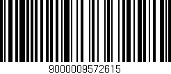 Código de barras (EAN, GTIN, SKU, ISBN): '9000009572615'