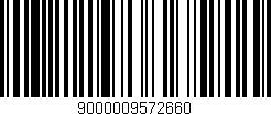 Código de barras (EAN, GTIN, SKU, ISBN): '9000009572660'