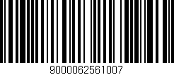 Código de barras (EAN, GTIN, SKU, ISBN): '9000062561007'