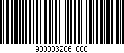 Código de barras (EAN, GTIN, SKU, ISBN): '9000062861008'