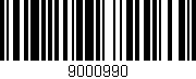 Código de barras (EAN, GTIN, SKU, ISBN): '9000990'