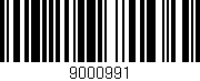 Código de barras (EAN, GTIN, SKU, ISBN): '9000991'
