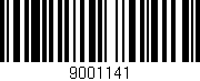 Código de barras (EAN, GTIN, SKU, ISBN): '9001141'