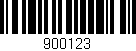 Código de barras (EAN, GTIN, SKU, ISBN): '900123'