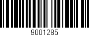 Código de barras (EAN, GTIN, SKU, ISBN): '9001285'