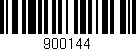 Código de barras (EAN, GTIN, SKU, ISBN): '900144'