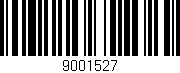 Código de barras (EAN, GTIN, SKU, ISBN): '9001527'