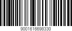 Código de barras (EAN, GTIN, SKU, ISBN): '9001616698330'