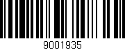 Código de barras (EAN, GTIN, SKU, ISBN): '9001935'