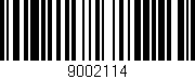 Código de barras (EAN, GTIN, SKU, ISBN): '9002114'