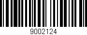 Código de barras (EAN, GTIN, SKU, ISBN): '9002124'