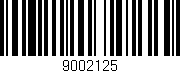 Código de barras (EAN, GTIN, SKU, ISBN): '9002125'