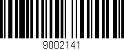 Código de barras (EAN, GTIN, SKU, ISBN): '9002141'