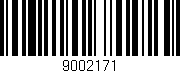 Código de barras (EAN, GTIN, SKU, ISBN): '9002171'