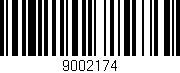 Código de barras (EAN, GTIN, SKU, ISBN): '9002174'