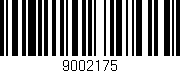 Código de barras (EAN, GTIN, SKU, ISBN): '9002175'