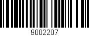 Código de barras (EAN, GTIN, SKU, ISBN): '9002207'