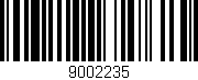 Código de barras (EAN, GTIN, SKU, ISBN): '9002235'