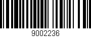Código de barras (EAN, GTIN, SKU, ISBN): '9002236'