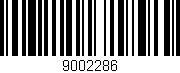 Código de barras (EAN, GTIN, SKU, ISBN): '9002286'