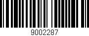 Código de barras (EAN, GTIN, SKU, ISBN): '9002287'