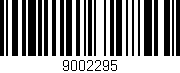 Código de barras (EAN, GTIN, SKU, ISBN): '9002295'