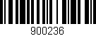 Código de barras (EAN, GTIN, SKU, ISBN): '900236'
