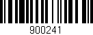 Código de barras (EAN, GTIN, SKU, ISBN): '900241'