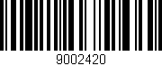 Código de barras (EAN, GTIN, SKU, ISBN): '9002420'