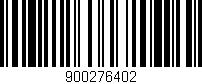 Código de barras (EAN, GTIN, SKU, ISBN): '900276402'