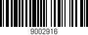 Código de barras (EAN, GTIN, SKU, ISBN): '9002916'