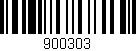 Código de barras (EAN, GTIN, SKU, ISBN): '900303'