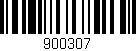 Código de barras (EAN, GTIN, SKU, ISBN): '900307'