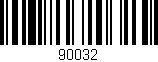 Código de barras (EAN, GTIN, SKU, ISBN): '90032'