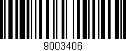 Código de barras (EAN, GTIN, SKU, ISBN): '9003406'